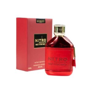 Descubre Dumont Nitro Red Intensely: cítricos, canela y cuero en una fragancia masculina audaz y magnética.