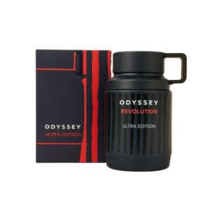 Descubre Armaf Odyssey Revolution: frescura especiada, corazón herbal y fondo amaderado que define la elegancia masculina.