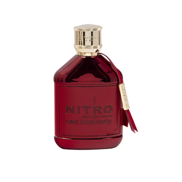 Descubre Dumont Nitro Red Intensely: cítricos, canela y cuero en una fragancia masculina audaz y magnética.